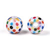 Opaque Acrylic Beads MACR-T048-03-2