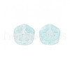 Transparent Glass Beads GLAA-T022-23-D05-4