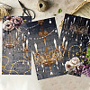OLYCRAFT 3 Sheets 3 Styles PVC Waterproof Decorative Stickers DIY-OC0013-05B-4