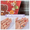 SUPERFINDINGS 150Pcs 5 Colors Transparent Glass Beads GLAA-FH0001-80-6