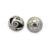 Brass Hollow Filigree Beads KK-J187-67AS-NF-1