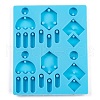 Tassel Earrings DIY Silicone Pendant Molds DIY-Q034-02-2