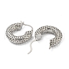 Hollow Ring Rack Plating Brass Hoop Earrings EJEW-Z035-08P-2