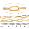 10M Ion Plating(IP) 304 Stainless Steel Cable Chains CHS-G034-06G-2