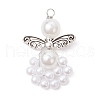 ABS Plastic Imitation Pearl Pendants PALLOY-JF03731-3