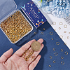 SUNNYCLUE 800Pcs 4 Styles 304 Stainless Steel Jump Rings STAS-SC0009-36-3