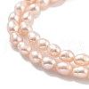 Natural Cultured Freshwater Pearl Beads Strands PEAR-P062-01G-4