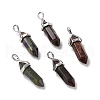 Natural Dragon Blood Pendants G-K329-48P-1