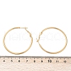 201 Stainless Steel Hoop Earrings EJEW-F188-24G-B-3