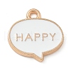 Alloy Enamel Charms ENAM-A008-02KCG-01-1
