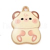 Rack Plating Alloy Enamel Pendants FIND-Q099-13G-06-1