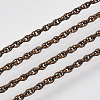 Soldered Brass Coated Iron Rope Chains CH-T002-04R-2