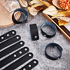 Adjustable Plain Leather Cord Bracelet BJEW-WH0022-48A-5