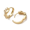 Brass Hoop Earrings EJEW-L271-15KCG-05-2