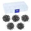 500Pcs 5 Styles Opaque Acrylic Beads MACR-YW0002-44-1