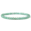 Natural Green Aventurine  Beads Stretch Bracelets XZ8284-3-1