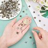 SUPERFINDINGS 240Pcs Bee Shape Tibetan Style Charms TIBEP-FH0001-08-3