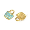 304 Stainless Steel Enamel Pendants STAS-Z140-03G-02-2