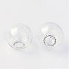 Round Mechanized Blown Glass Globe Ball Bottles BLOW-R001-10mm-2