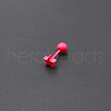 Baking Painted 316L Surgical Stainless Steel Cartilage Earrings FS-WGA64E6-09-1