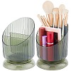 Transparent Plastic Makeup Brush Storage Organizer AJEW-WH0332-33A-1