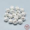 925 Sterling Silver Beads STER-T002-78S-3