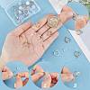SUNNYCLUE 30Pcs 3 Colors Brass Clip-on Earring Findings KK-SC0003-26-3