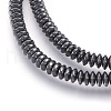 Non-magnetic Synthetic Hematite Beads Strands X-G-I208-03-A-4x1mm-2