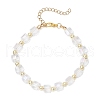2Pcs Glass Beaded Bracelets for Women BJEW-JB11901-3