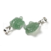 Natural & Synthetic Mixed Gemstone Pendants G-F758-A-P-3