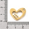 201 Stainless Steel Pendants STAS-A116-01G-11-3