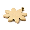 Ion Plating(IP) 304 Stainless Steel Pendants STAS-E199-03G-2