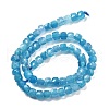 Natural Quartz Imitation Apatite Beads Strands G-C179-B08-01-3
