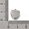 304 Stainless Steel Charms STAS-F318-11A-P-3