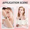 SUNNYCLUE 10Pcs 10 Styles Oval Alloy Pendants Cabochon Settings FIND-SC0009-96-5