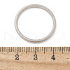 304 Stainless Steel Plain Band Rings STAS-I160-E04-P-5