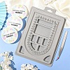 Plastic Flocked Bead Design Boards ODIS-YW0001-05-3