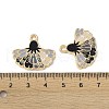 Rack Plating Alloy Enamel Pendants FIND-I038-07B-3