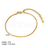 Stylish Stainless Steel Snake Chain Bracelets for Women XR9988-4-1
