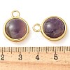Ion Plating(IP) 304 Stainless Steel with Amethyst Pendants STAS-Q345-11G-02-3