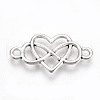 Tibetan Style Alloy Connector Charms TIBE-S323-094AS-NF-2