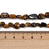 Natural Tiger Eye Beads Strands G-Q060-D08-5