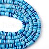 Handmade Polymer Clay Beads Strands CLAY-R089-6mm-T02B-31-5