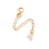 Brass End with Chain KK-C085-13G-1