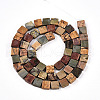 Natural Picasso Jasper/Polychrome Jasper Beads Strands G-N346-05A-03-3