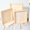DIY Children Wood Decoration Clay Picture Frame WOOD-WH20008-07J-3