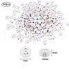 500Pcs Plating Acrylic Beads PACR-YW0001-07-2