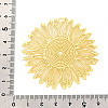 Brass Filigree Big Pendants KKC-T003-13G-3