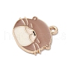 Alloy Enamel Pendants ENAM-C027-01A-01-2
