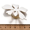 Adjustable Iron Enamel Cuff Rings for Women RJEW-V003-02G-01-3